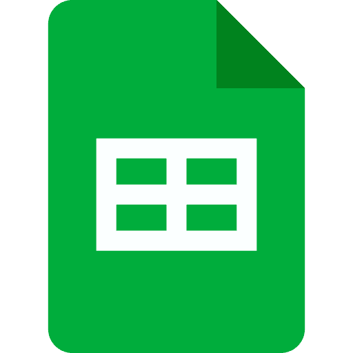 Google Sheets Icon