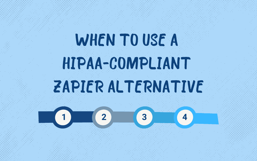 When to use a HIPAA-compliant Zapier Alternative image